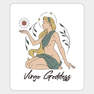 Virgo Goddess Magnet